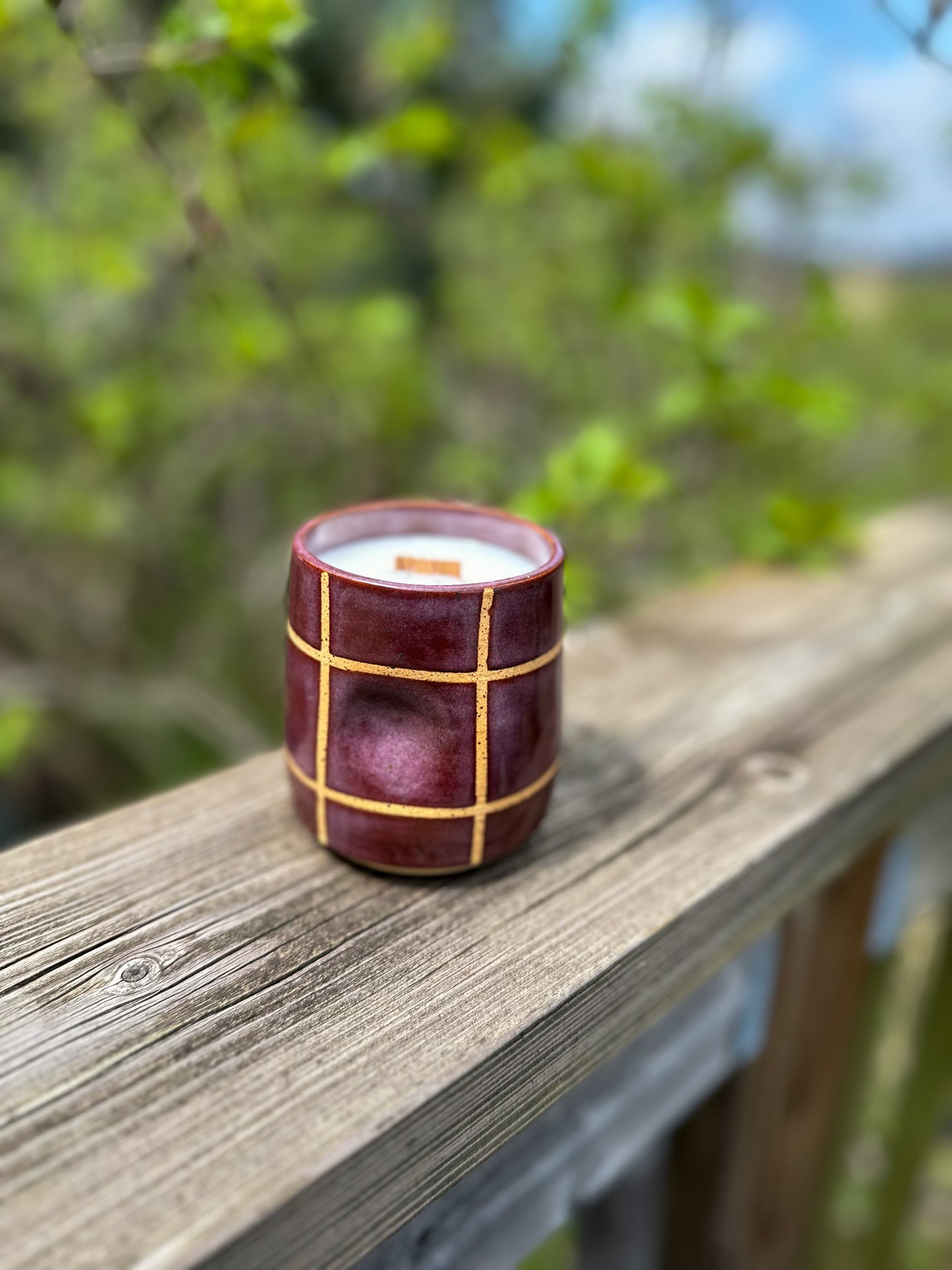 MERLOT GRID VESSEL - LAVENDER + SEA SALT