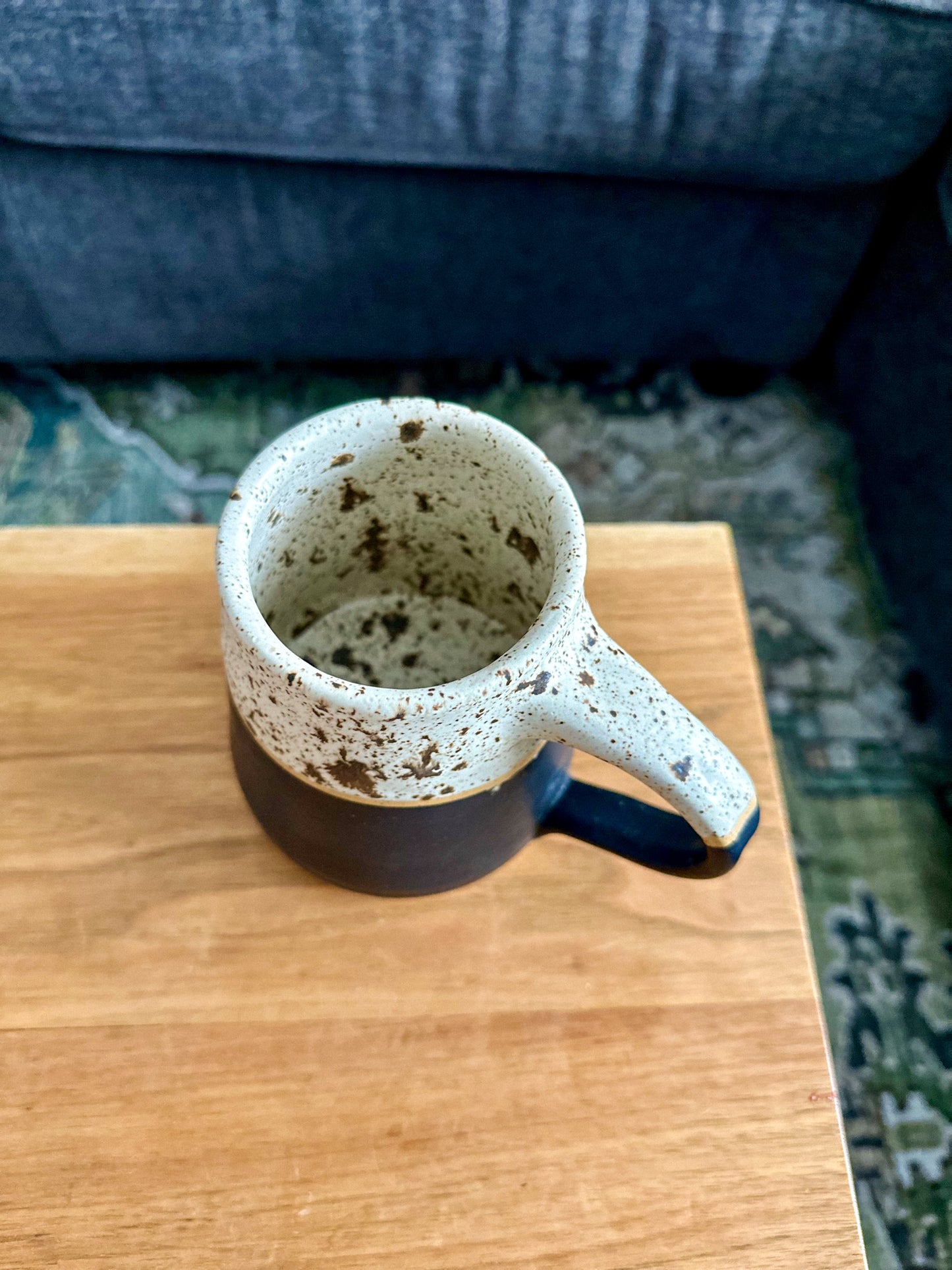 WINTERWOOD + BLACK DUO TONE GRID MUG