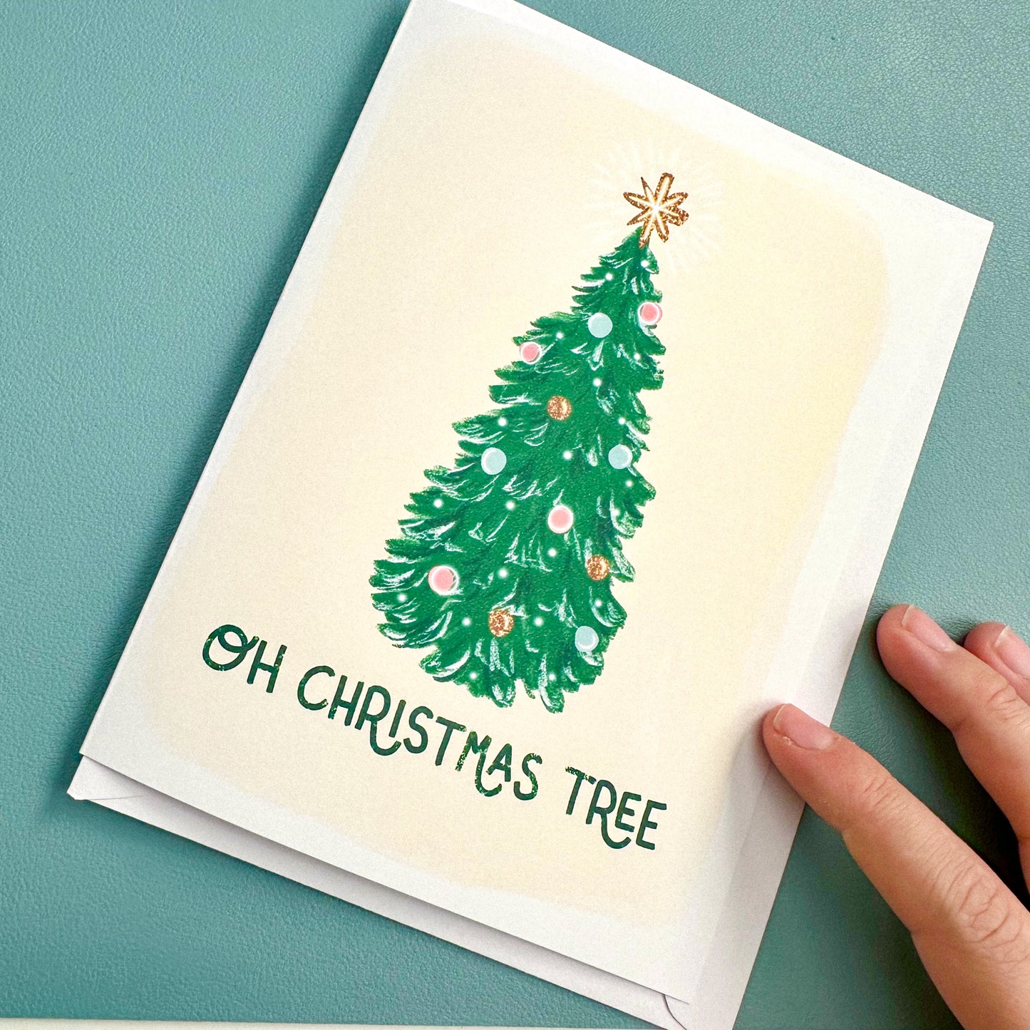 OH CHRISTMAS TREE CARD