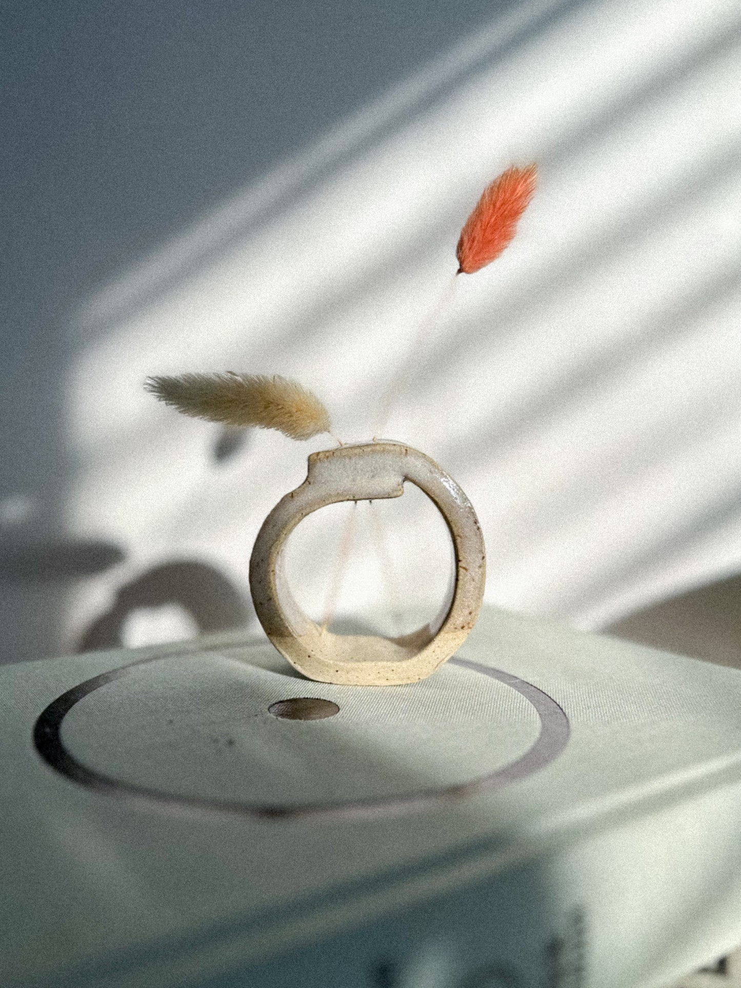 LOOP VASE - PALE PINK