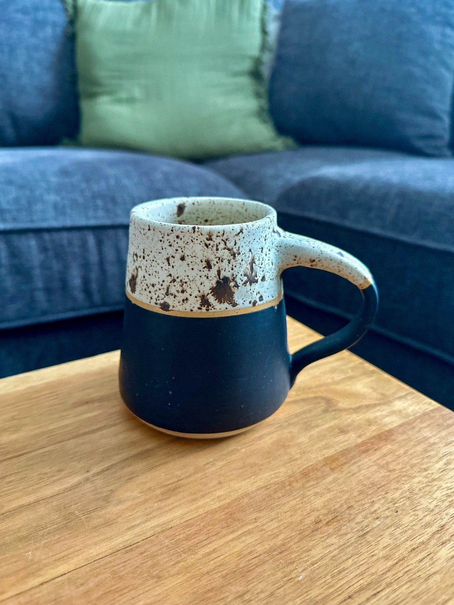 WINTERWOOD + BLACK DUO TONE GRID MUG