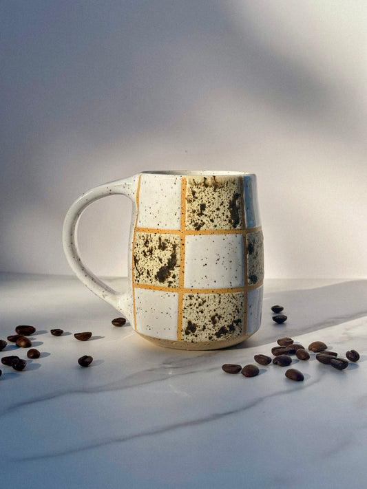 OFF THE GRID MUG - CHECKERED BIRCH
