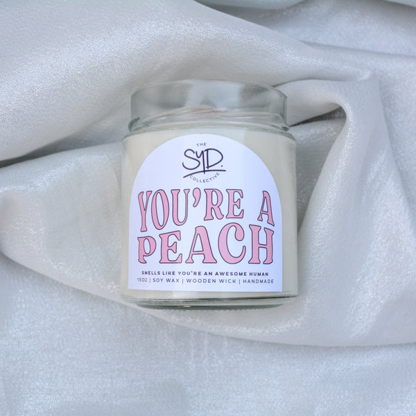YOU'RE A PEACH CANDLE
