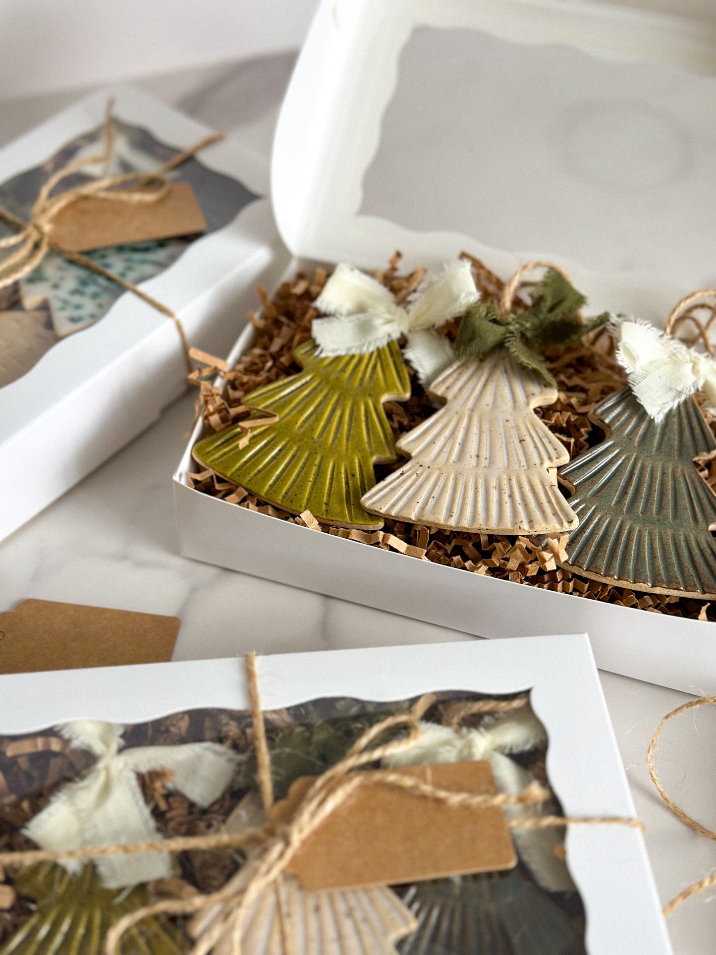 ORNAMENT GIFT BOX - TREE TRIO