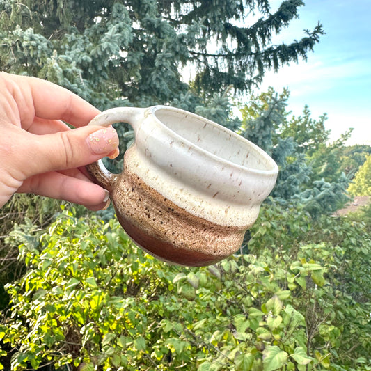 CURVY ESPRESSO CUP - FALL OMBRE