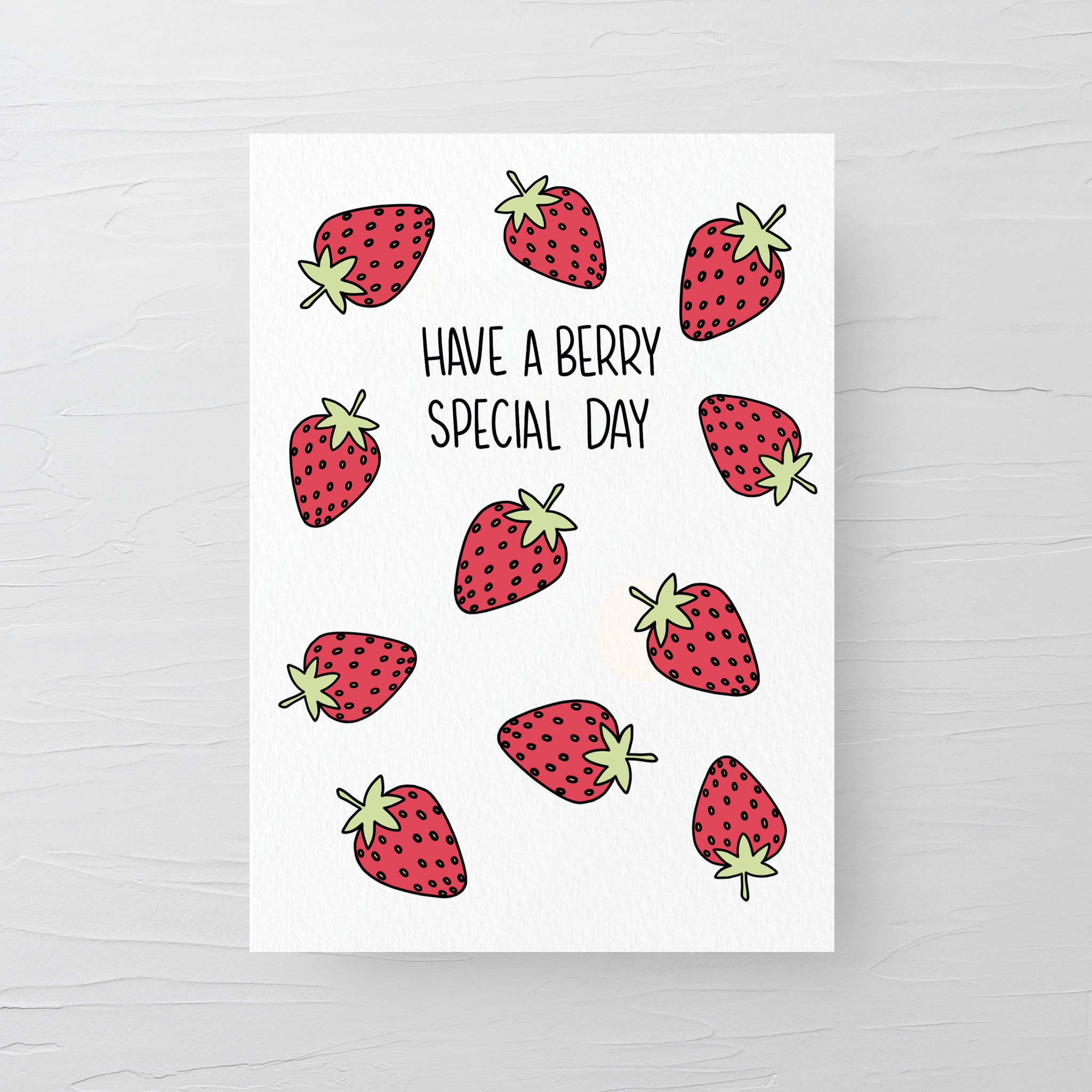BERRY SPECIAL DAY CARD