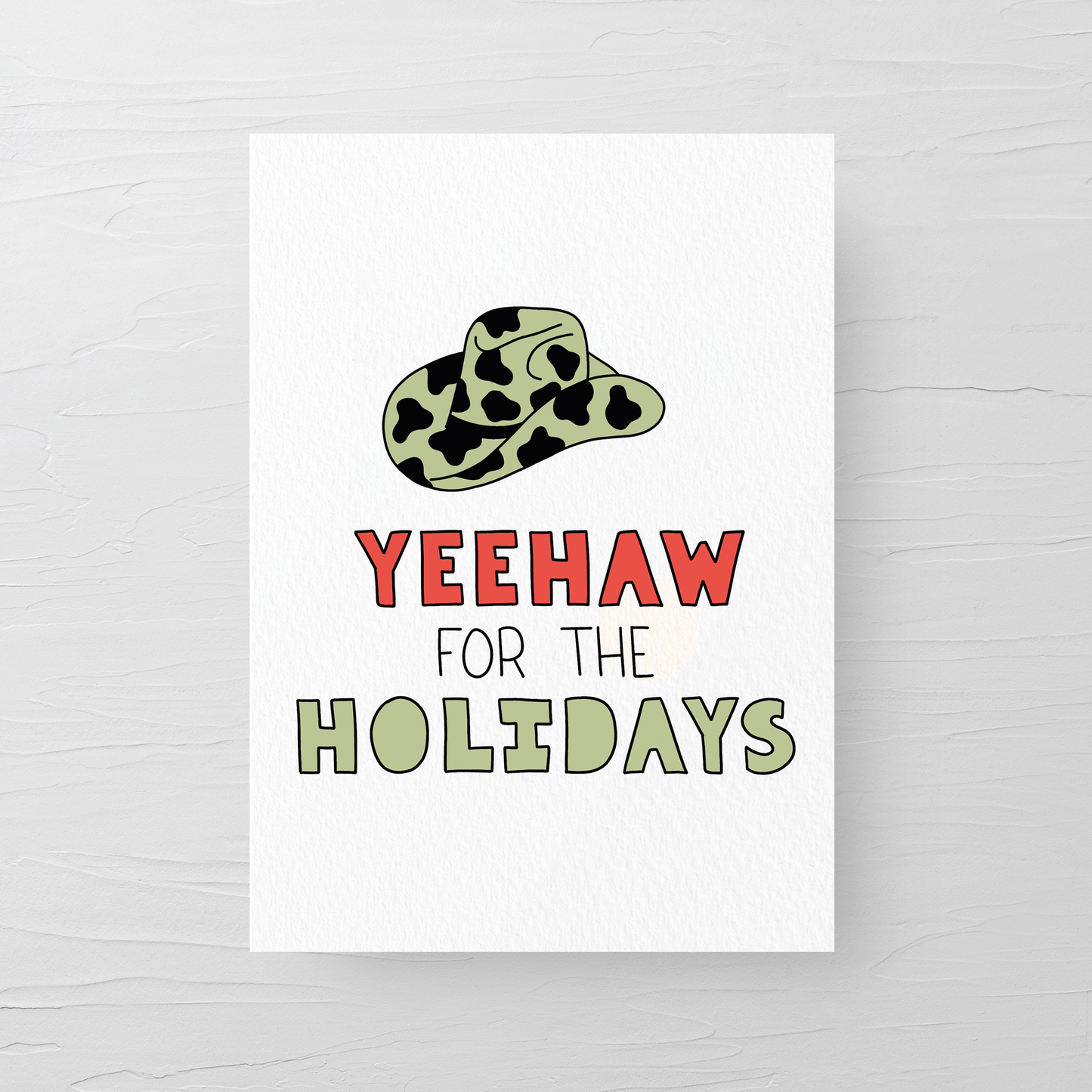 YEE HAW FOR THE HOLIDAYS CARD