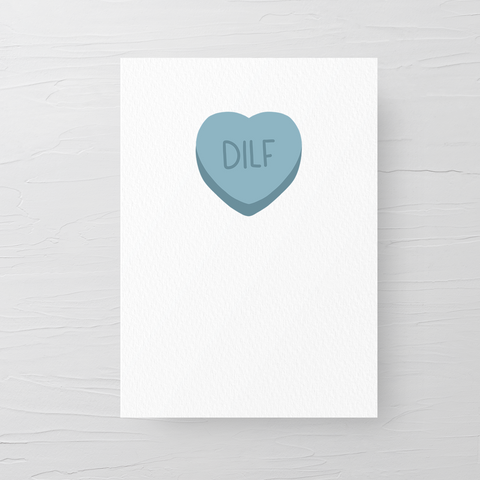 DILF HEART CARD
