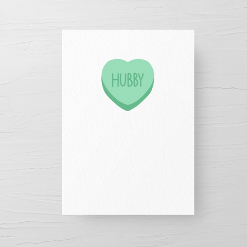 HUBBY HEART CARD