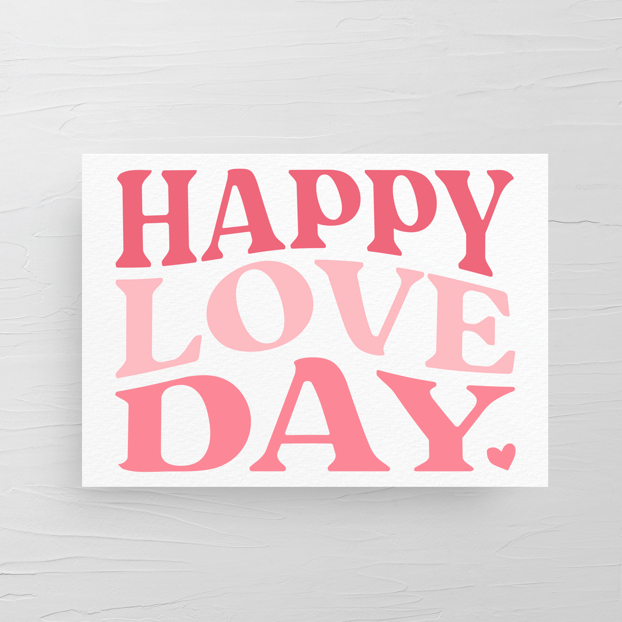 LOVE DAY CARD