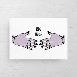 BIG HUGS CARD