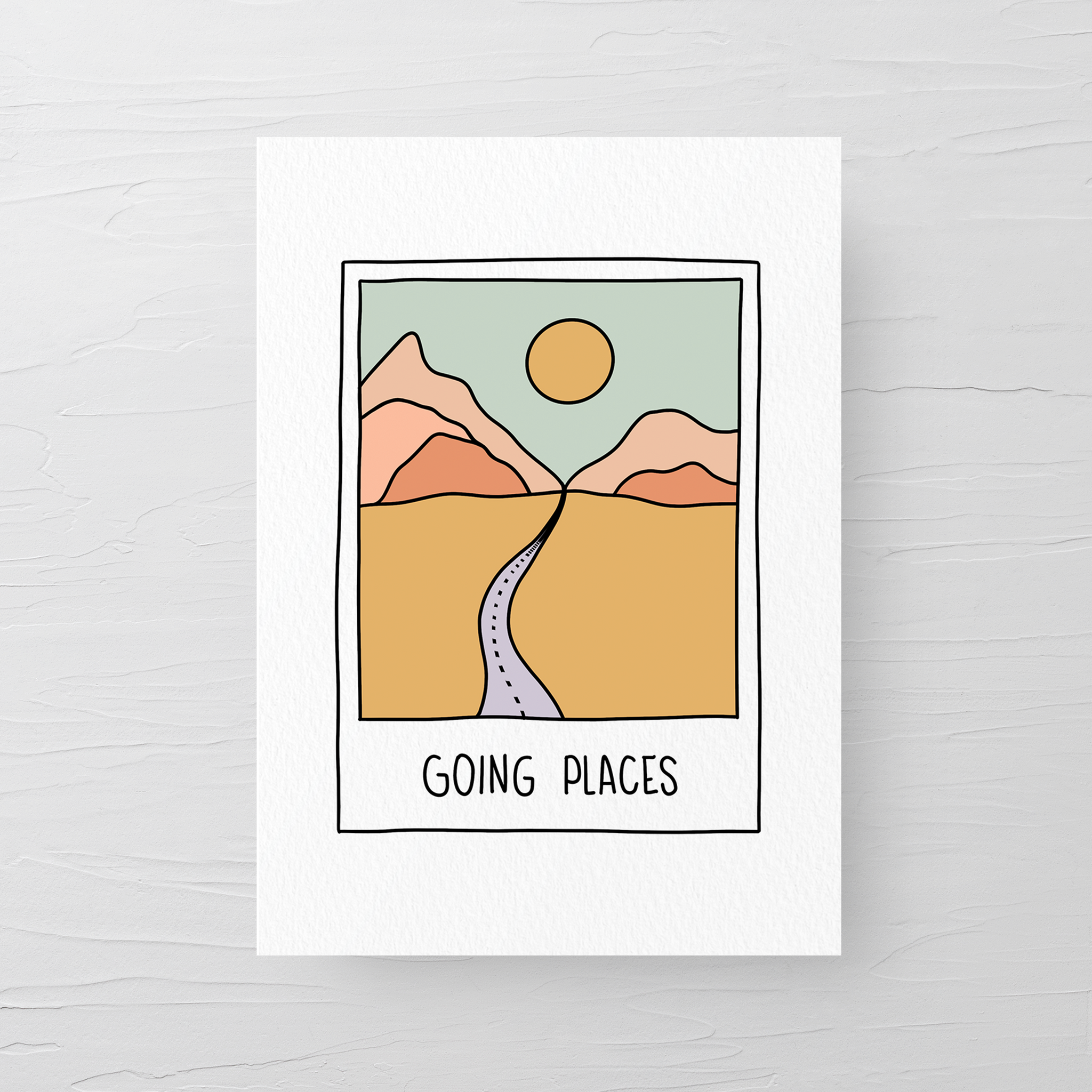 GOING PLACES CARD