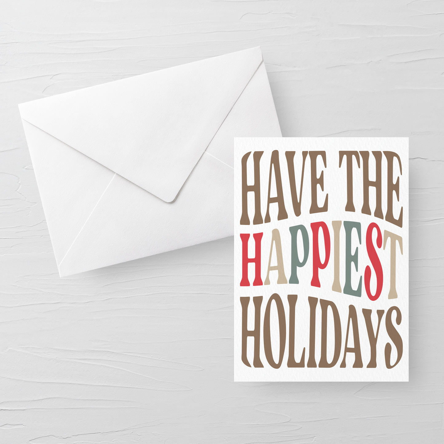 HAPPIEST HOLIDAYS CARD